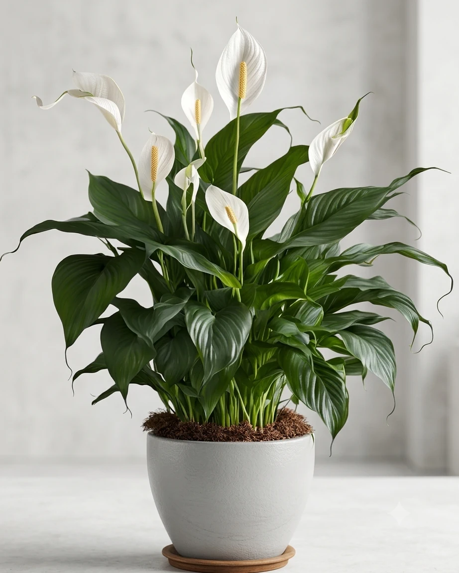 نبتة زنبق السلام Spathiphyllum